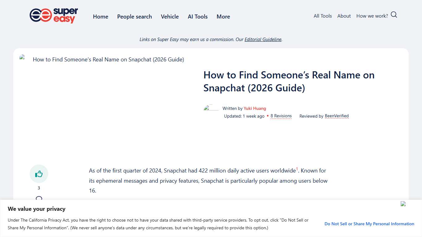 How to Find Someone’s Real Name on Snapchat (2026 Guide) - Super Easy
